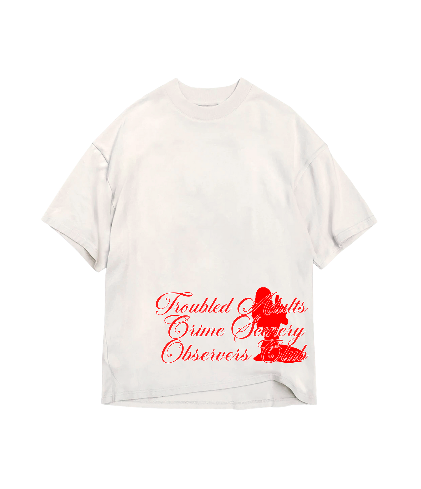 Crime Scenery Observers Oversized Tshirt